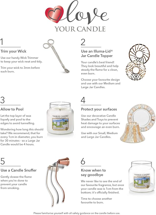 Yankee Candle Christmas Cookie Scented, Classic 14.5oz Medium Jar Single Wick Candle, Over 65 Hours of Burn Time