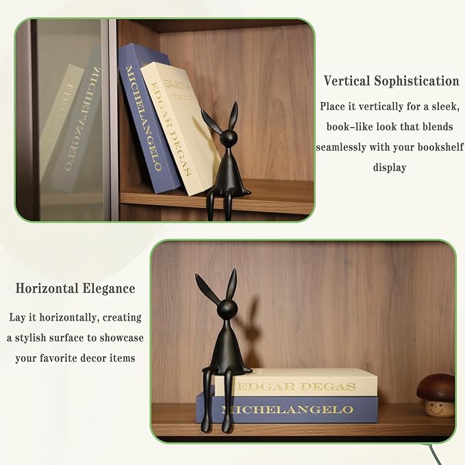 Decorative Fake Books for Coffee Table - Set of 2 Linen Aesthetic Faux Books Decor - Minimalist Keepsake Photo Storage Box for Office Home Living Room Mantle Table Top Decoration (Blue-beige)