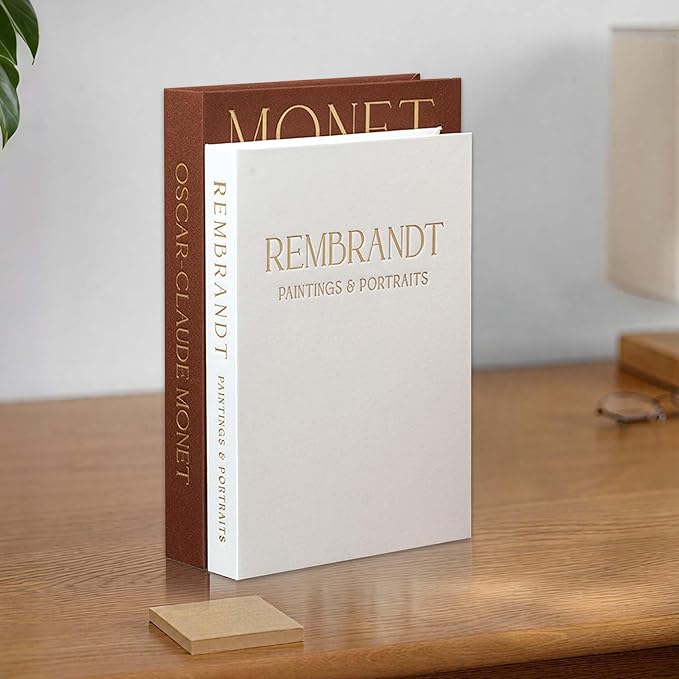 Decorative Books for Home Decor Set of 2 Fake Book for Decoration Coffee Table Books Decors Book Shelf Home Decor Aesthetic Decorative Boxes for Decors Storage for Living Room Office Mantlse
