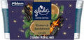Glade 1-Wick Scented Candle Jar, Embers & Sandalwood, Air Freshener Infused with Essential Oils, 4.08 Oz, 2 Count