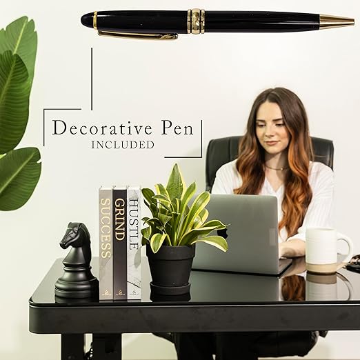 Luxury Decorative Books for Home Decor, Fake Books for Decoration, Coffee Table Book, Stylish, Book Decor With Pen – Perfect for Modern Aesthetic & Elegant Display For Your Decor Books