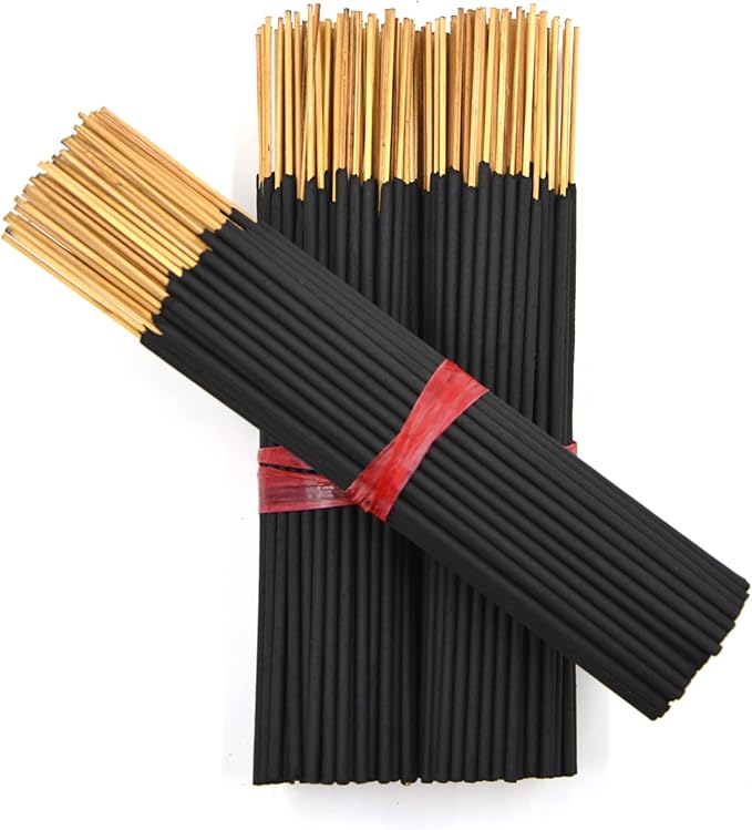 Patchouli Exotic Incense Sticks 7 Inch - Bulk 1 Bundle 85 to 100 Sticks - Natural 7" Long Lasting Aroma That Burns for 30 to 45 Minutes.