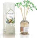MIZZEO Reed Diffuser Set, Natural Wood 6.76 fl oz Highly Scented Room Diffuser Home Fragrance Essential Oil Reed Flower Diffuser, House Bedroom Office Decor & Gifts