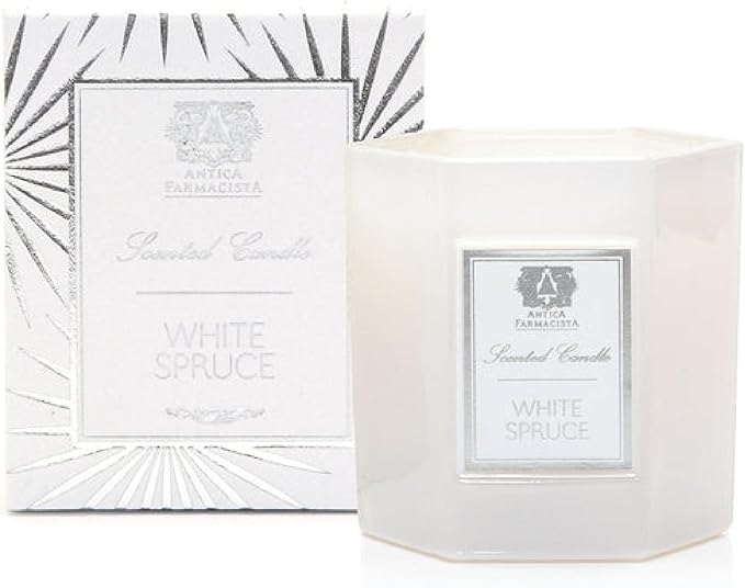 Antica Farmacista Three-Wick Candle - Decorative Home Candle - Long-Lasting & Premium Scented - Luxury Gift - White Spruce, 9 oz