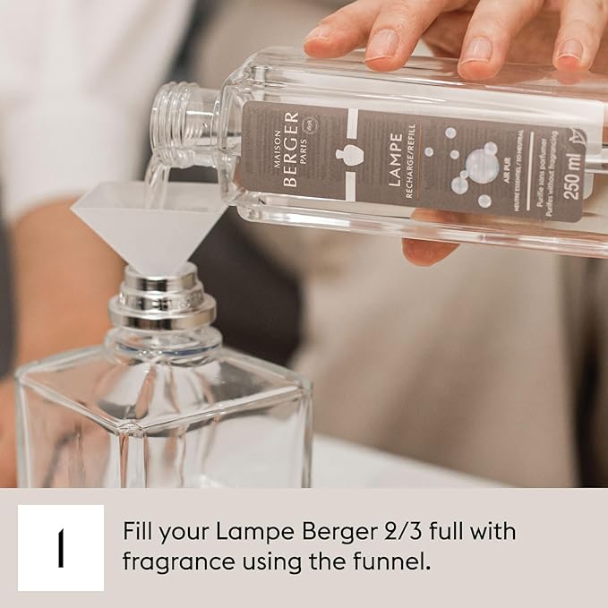 MAISON BERGER - Winterwood - Lampe Berger Fragrance Refill for Home Fragrance Oil Diffuser - 16.9 Fluid Ounces - 500 milliliters