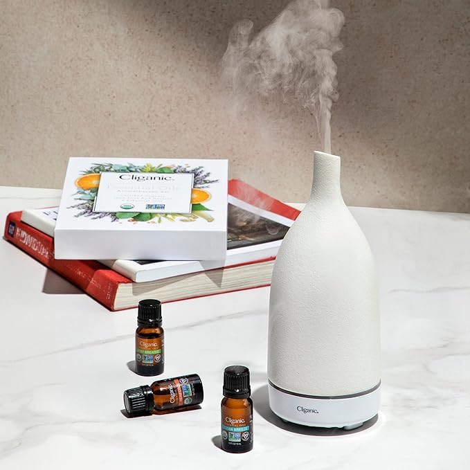 Cliganic Organic Citronella Essential Oil, 100% Pure Natural for Aromatherapy | Non-GMO Verified