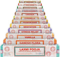 Stamford Masala Premium Mix Assorted Incense Sticks 15gram x 12 Pack | for Meditation, Aromatherapy, Healing, Yoga, Positivity and Relaxation |