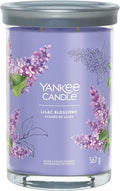 Yankee Candle Signature Scented Candle | Lilac Blossoms Large Tumbler Candle with Double Wicks | Soy Wax Blend Long Burning Candle | Perfect Gifts for Women
