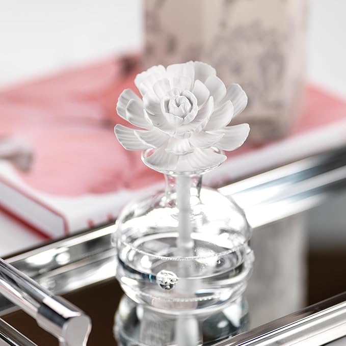 Zodax - Grand Casablanca Mini Porcelain Diffuser - Peony