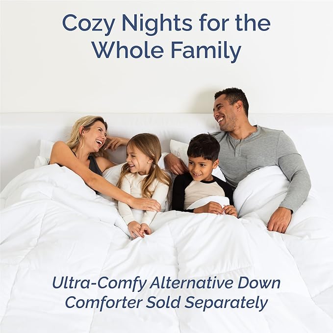 Full 6 Piece Sheet Set - Comfy Breathable & Cooling - Ultra Soft Hotel Luxury Bedding Set w/ 8-16 Inch Deep Pockets - 1 Flat & 1 Fitted Sheet & 4 Pillowcases - Wrinkle Free and Easy Care - Sky Blue