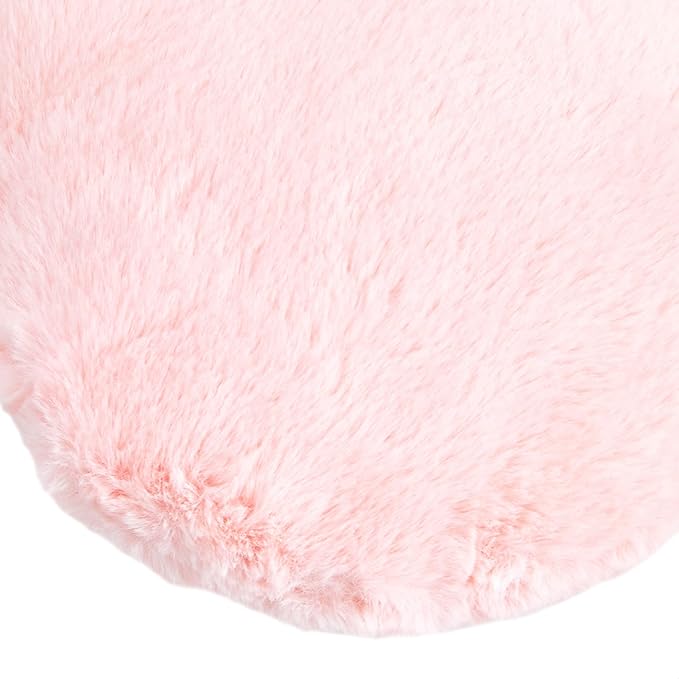 Amazon Basics Kids Pink Heart Pillow, Room Decor, 10.5 in x 4 in