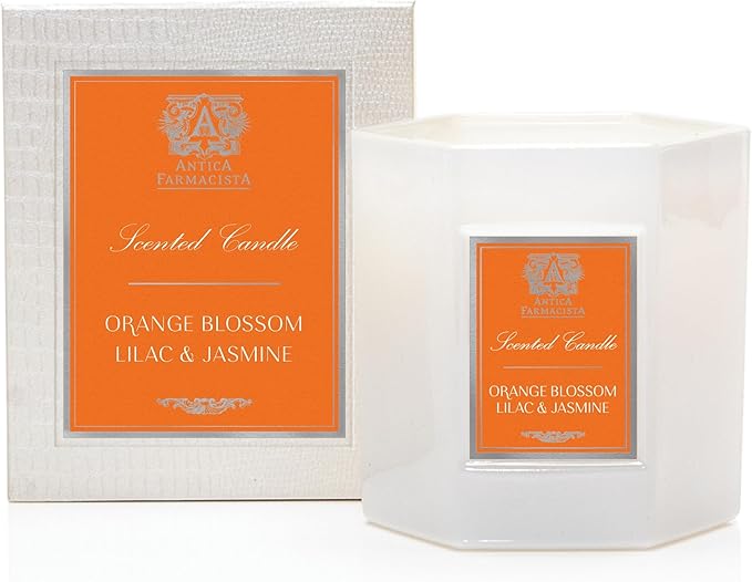 Antica Farmacista Three-Wick Candle - Decorative Home Candle - Long-Lasting & Premium Scented - Luxury Gift - Orange Blossom, Lilac & Jasmine, 9 oz