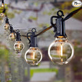 Brightown LED Outdoor String Lights - 150FT Patio Lights with 75 Shatterproof Clear Dimmable Edison Bulbs, Waterproof Connectable Hanging Light for Outside Backyard Porch Party Christmas Decoration
