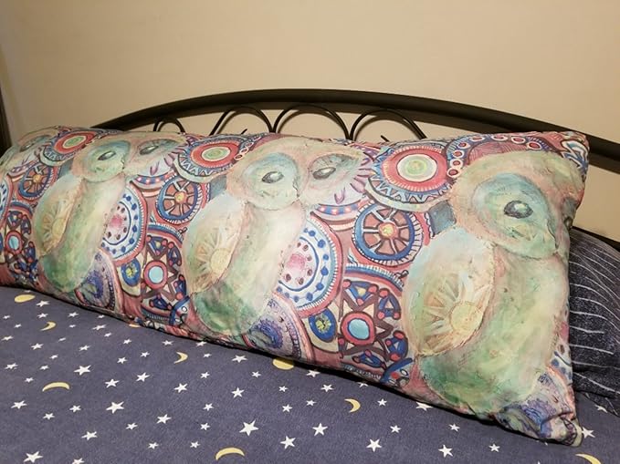Shop&Three Custom Design 100% Cotton Pillowcase, Multicolor, 20' x 60', Personalized Pet Photo, Outdoor/Indoor Throw Pillowcase