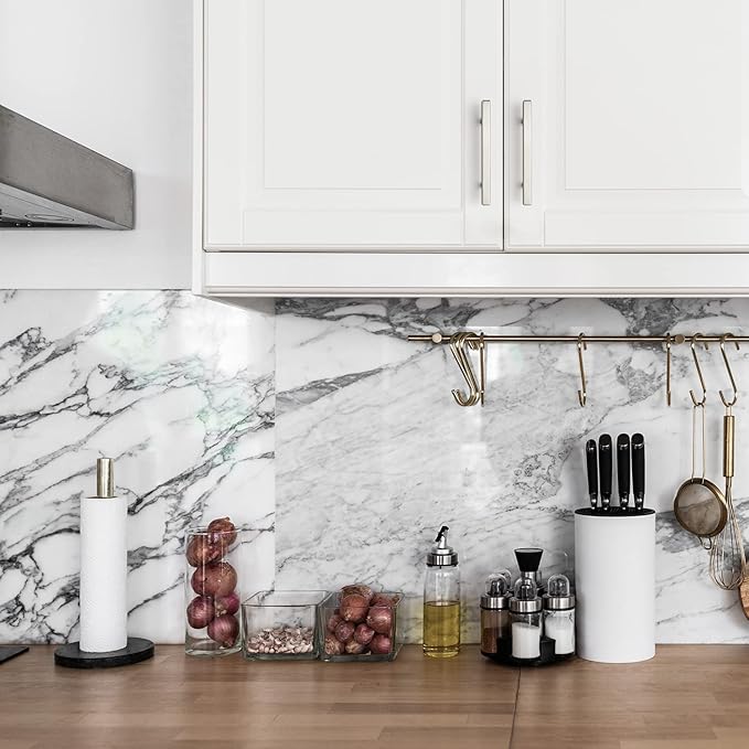Ravinte Brushed Nickel Cabinet Handles 20 Pack 3-1/2 inchSatin Nickel Square Cabinet Pulls Silver Hardware for Kitchen Cabinets 6 inch Overall Length Stainless Steel Drawer Pulls