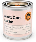 Wick & Star Vegan Non-Toxic, Wood Wick, Natural Coconut Soy Wax Aromatherapy Candle, Clean Burning (Arroz con Leche)