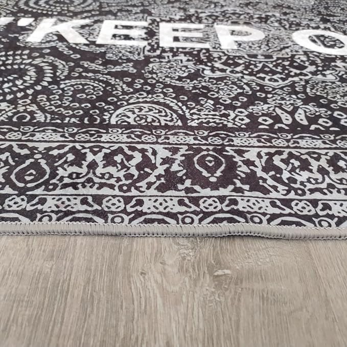 Generic Scandinavian Geometric Rug, Scandinavian Pattern, Rug Prints, Greek Rug, Popular Floor rug, Border Patterned Rug, Trend Rug, Decor Rug, 5.2 x 6.8 feet, Colourful