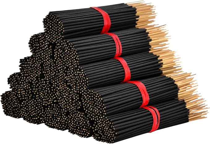 Patchouli Exotic Incense Sticks 7 Inch - Bulk 1 Bundle 85 to 100 Sticks - Natural 7" Long Lasting Aroma That Burns for 30 to 45 Minutes.