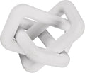 Venture Decor Wood Knot Home Decorations - Handmade Wood Chain Link Decor for Living Room, Farmhouse, Entry, Shelf, Coffee Table