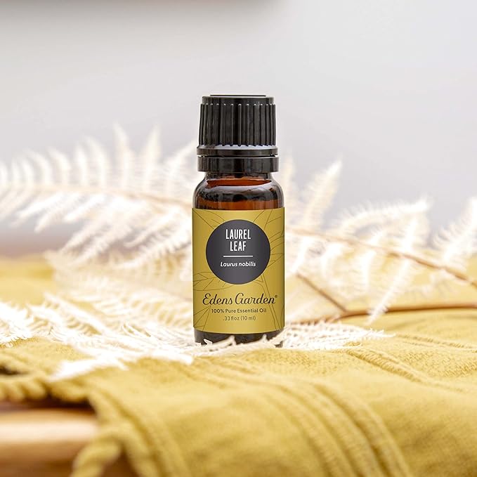 Edens Garden Laurel Leaf Essential Oil- 100% Pure Premium Grade, Undiluted, Natural, Therapeutic, Aromatherapy, The Best for Diffuser, Skin, Candle, Humidifiers 10 ml (.33 fl oz)