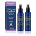 White Sage Smudge Spray for Spiritual Cleansing & Aura Protection, Sage & Lavender Smudging Spray - Cleansing Negative Energy & Protection, Moonwater Elixirs Aromatherapy Room Mist 2X 4oz