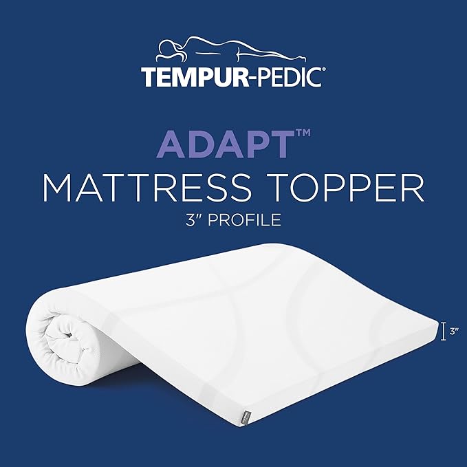 TEMPUR-Adapt (Supreme) 3" Memory Foam Mattress Topper, King