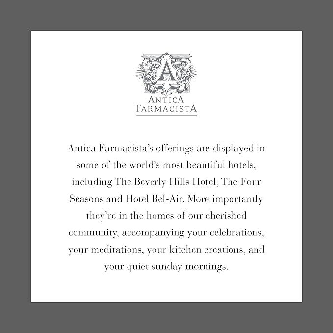Antica Farmacista Three-Wick Candle - Decorative Home Candle - Long-Lasting & Premium Scented - Luxury Gift - Tarmac, 9 oz