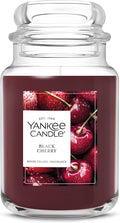 Yankee Candle Black Cherry Scented Candle, 22oz Large Jar with up to 150 Hour Burn Time, Giftable