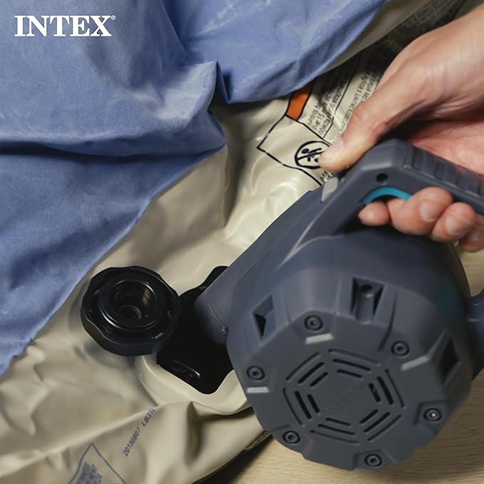 Intex Quick Fill 120 Volt AC Electric 38.9 CFM Inflatable Float & Air Bed Pump