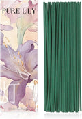 Luxury Japanese Incense Sticks 60sticks Pure Lily Bergamot Vanilla Jasmine Coreless Low Smoke Natural Charcoal Free Non Toxic Aromatherapy Meditation Calming Stress Relief Relaxation Yoga TOMORI