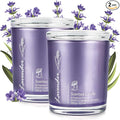 Lavender Candles for Home Scented, 2 Pack 23oz Large Jar Aromatherapy, Highly Fragranced Scented Candle Set, Candles Gifts for Women, Mom, Healing & Luxury Candle for Home