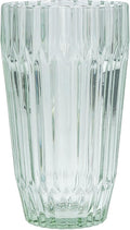 Fortessa Archie Glass Drinkware, Iced Beverage Glass (Set of 6), 14.8 Ounce, Sage