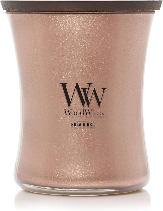 WoodWick Rosa D'oro WoodWick® Precious Metals Collection, 9.7 oz