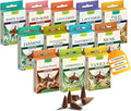Tulasi Backflow Incense Cones with Natural Oils, Scents Set of 12 Fragrances (120 Cones) Calming Home Aromatherapy, Yoga, Meditation, Relaxing, Mixed Scents with Natural Oils, Thanks Giving