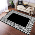 Scandinavian Geometric Rug, Scandinavian Pattern, Rug Prints, Greek Rug, Popular Floor Rug, Border Patterned Rug, Trend Rug, Decor Rug