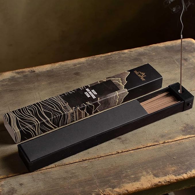 Talatex Sleep Incense Sticks, Traditional Oriental Formula, Natural Ingredients, Long Lasting Aroma, Eases Anxiety, Promotes Deep Relaxation and Better Sleep (Jasmine)