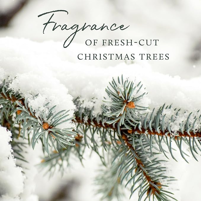 Thymes Frasier Fir Scented Candles for Home Decor - Green Pillar Candles for Women & Men - Place on Candle Holder - Luxury Home Fragrance Gifts (Molded Pinecone Pillar)