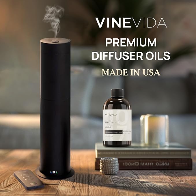 VINEVIDA [16 Fl Oz] Sweet Strawberry Fragrance Oil for Cold Air Diffusers, Essential Oils for Diffuser Oil Refill & Air Freshener Room Spray