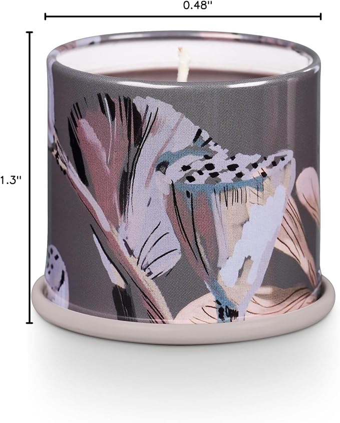 ILLUME Demi Vanity Tin Candle, Woodfire