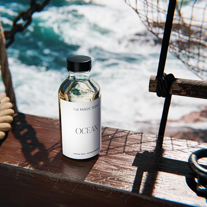 The Magic Scent Ocean Diffuser Oil - Hotel & Home Luxury Scents Inspired by Bali Resort - Oil Scents for Home Designed for Use in All Diffusers - 16.9 fl oz, 500 mL