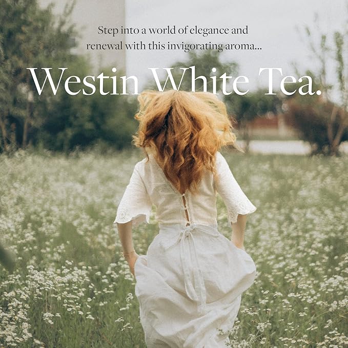 Westin White Tea Room Spray - Luxury Hotel Fragrance - White Tea Scent Aroma For Bedroom and Bathroom - 4 fl oz. each - 2 Pack