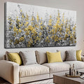 MLART99 Black and Gold Wall Art Plant Prints Pictures 29"x58" Floral Posters Botanical Home Decor Bedroom Wall Decor Above Couch