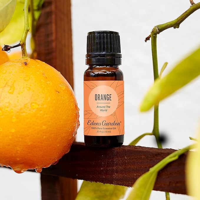 Edens Garden Orange Around The World Essential Oil- 100% Pure Premium Grade, Undiluted, Natural, Therapeutic, Aromatherapy, The Best for Diffuser, Skin, Candle, Laundry 118 ml (4 fl oz)