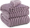 Bedsure GentleSoft Light Purple Full Blanket for Bed - Cozy Soft Blankets for Women, Cute Large Throws for Girls, 84x90 Inches