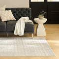 Nourison Nordic Ivory 5' x 7' Scandinavian Area Rug - Easy Clean, Non Shedding, Bed Room, Living Room, Dining Room, Kitchen (5' x 7')