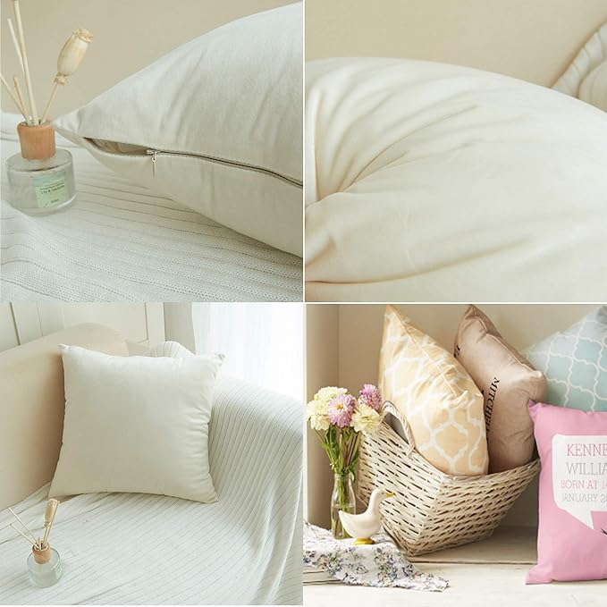 Shop&Three Custom Design Photos or Text Outdoor/Indoor Throw Pillowcase, Personalized Pet Photo Pillow, Love Photo Throw Pillowcases, Wedding Keepsake Throw Pillow Covers 13" x 21"