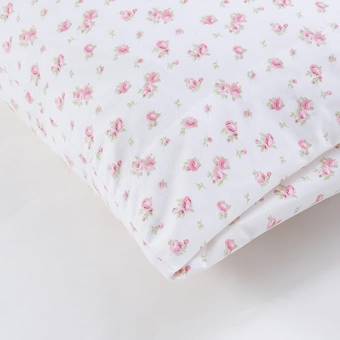 Modern Threads Silky Soft Microfiber and Wrinkle Free Sheets - Luxurious Microfiber Bed Sheets Includes Flat Sheet, Fitted Sheet with Deep Pockets, & Pillowcases Ivory, Queen