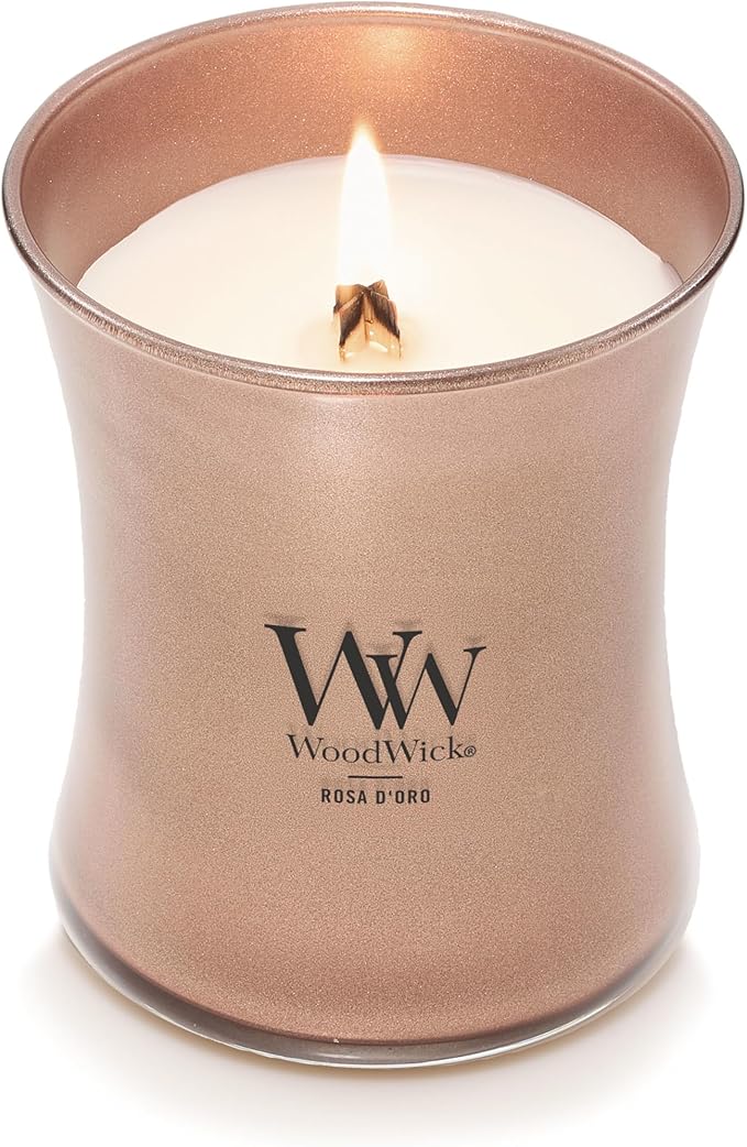 WoodWick Rosa D'oro WoodWick® Precious Metals Collection, 9.7 oz
