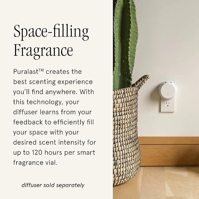 PuraHome Scent Refill - Smart Home Air Diffuser - Up to 120-Hours of Luxury Fragrance per Refill - Home Essential - Clean & Safe Diffuser Fragrance - 2 Pack, Simply Lavender
