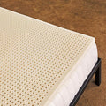 Pure Green Natural Latex Mattress Topper - Soft - 2 Inch - Full Size (GOLS Certified Organic)